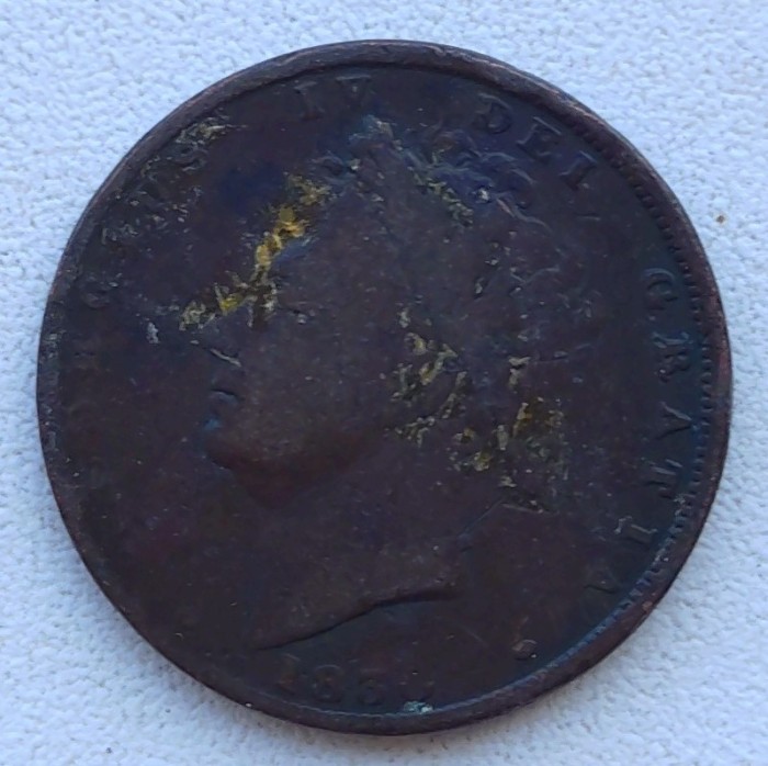 Moneda Regatul Unit -1 Farthing 1830