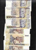 Brazilia 1 cruzado novo pe 1000 cruzados 1989 XF-AUNC pret pe bucata