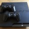 PS3 slim modat 500Gb+2 manete 80 jocuri instalate