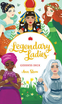 Legendary Ladies Goddess Deck: 58 Goddesses to Empower and Inspire You (Box of Female Deities to Discover Your Inner Goddess; Deck of Goddesses for S foto