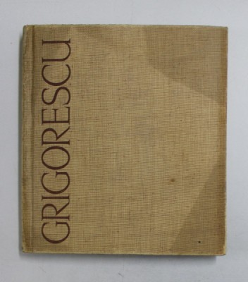 NICOLAE GRIGORESCU-GEORGE OPRESCU,BUC.1963 foto