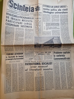 scanteia 7 ianuarie 1969-art. turnu severin,primele loturi de tractoare L-400 foto