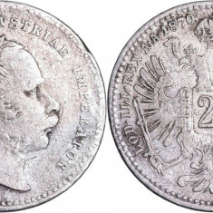 1870 - 20 kreuzer - Franz Joseph I - Imperiul Austro-Ungar