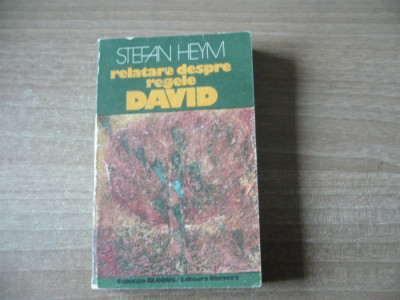 Stefan Heym - Relatare despre regele David foto
