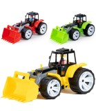 Tractor pentru Copii cu Padele Corp Negru 37 Cm 3 Culori