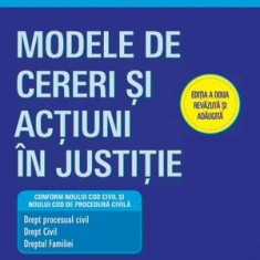 Modele de cereri si actiuni in justitie | Vlad Zamfirescu