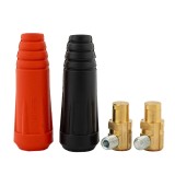 SET 2 CONECTORI CABLU SUDURA 35-50 TATA , 200-300A Innovative ReliableTools