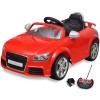 Mașină Audi TT RS pentru copii cu telecomandă, roșu, vidaXL