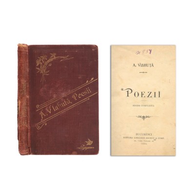 A. Vlahuță, Poezii, 1899 foto