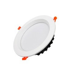 Spot LED MiBoxer FUT060, 25W, incastrat, RGB+CCT, 2000LM, 2700K-6500K, lumina ajustabila, 2.4GHz, control de la distanta 30m, AC100-240V, alb