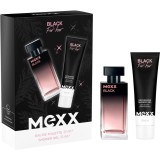 Mexx Black For Her set cadou pentru femei, 50 ml, Apa de toaleta