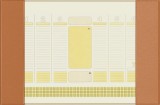 Mapa birou planner orange