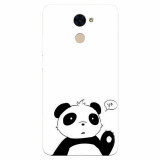 Husa silicon pentru Huawei Y7 Prime 2017, Panda Cellphone