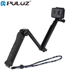 H Trepied pentru selfie-stick multifunc?ional pliabil in 3 direc?ii Accesorii Gopro Hero 9H Trepied pentru selfie-stick multifunc?ional pliabil in 3 d foto