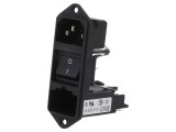 Conector Alimentare AC 10A 250V IEC 60320