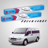 Cumpara ieftin Ștergătoare Ford Transit Tourneo Gen V MK6 V184 1-Door 2000-2006 | Set Față Flat Premium &ndash; TeamCar&reg;