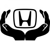 Cumpara ieftin Sticker In My Hands Is HONDA