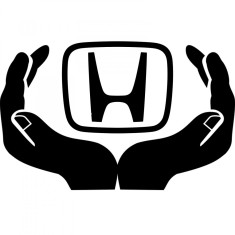 Sticker Auto , zIn My Hands is Honda, , Autocolant Personalizat din Folie Oracal