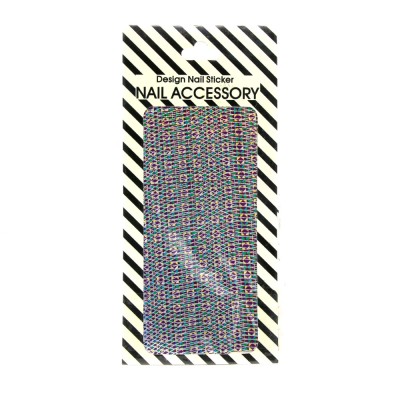 Abtibild decor unghii, Nail Accessory, negru foto
