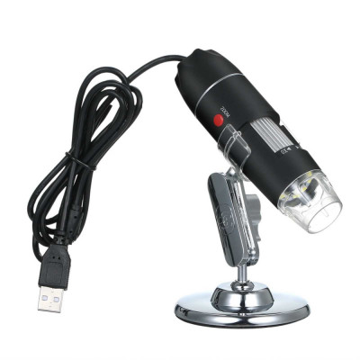 Microscop digital USB , zoom 1600x 2Mp 8 LED, conectare PC foto