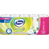 Hartie igienica Zewa Deluxe Camomile Comfort, 3 straturi, 20 role
