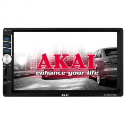 Multimedia 2DIN Akai CA-2DIN7135S,display touchscreen 7 inch Automotive TrustedCars foto