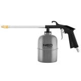 Pistol de purjare pentru ulei NEO TOOLS, recipient 1L si duza 215 mm
