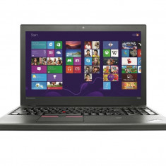 Laptop Lenovo Thinkpad T550, 15" FHD, Intel Core i5-5300U Generatia a 5-a Broadwell, 2.3GHz, 8GB DDR3, 512GB SSD, Webcam