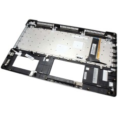 Tastatura Asus Argintiu R552JK argintie cu Palmrest iluminata backlit, R552JV argintie cu Palmrest iluminata