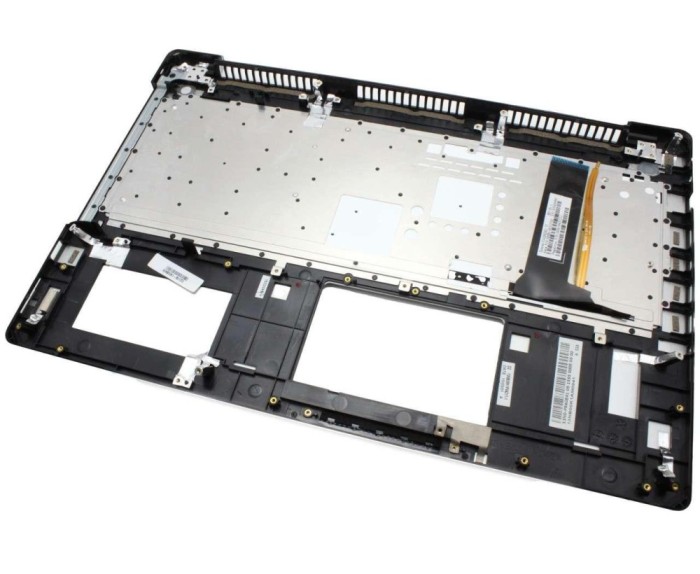 Tastatura Asus Argintiu R552LF argintie cu Palmrest iluminata backlit