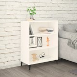 vidaXL Servantă, alb, 69,5x32,5x90 cm, lemn prelucrat