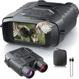Cumpara ieftin Binoclu Digital Night Vision 4K, 36MP, IR 300m, Zoom 6X, Ecran 3 inch, Video &amp; Foto, Autonomie 12h, USB-C, Geanta, Negru