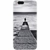 Husa silicon pentru Xiaomi Mi Note 3, Abstract Dock Man Grey