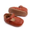 Pantofiori maro pentru fetite - Suzy (Marime Disponibila: 6-9 luni (Marimea 19, Superbaby