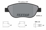 Set placute frana TEXTAR 2370803