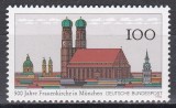 Germania 1994 - A 500-a aniversare a &bdquo;Bisericii Femeilor&rdquo; din M&uuml;nchen, MNH, Nestampilat