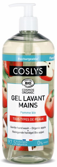 Gel BIO spalare maini, fara sapun, cu extract de mere(format mare) Coslys