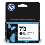 Cartus Original HP 712 3ED70A Black 38ml