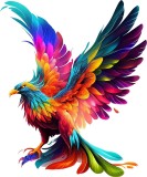 Cumpara ieftin Sticker Auto, Pasarea Phoenix, 29 cm, 12242ST-1, Oem