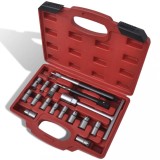 Set tăiere suport injector diesel, 17 buc, vidaXL