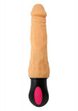 Sex vibrator cu coloană vertebrală flexibilă cyberskin 27cm