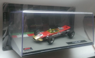 Macheta Lotus 49B Graham Hill campion Formula 1 1968 - IXO/Altaya 1/43 F1 foto