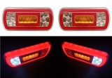 2 x LED NEON Lumini Lampa Spate Remorca Lumini de frana stanga dreapta remorca camion 24v