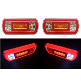 2 x Lumina Lampa spate remorca ,Lumini de frana stanga dreapta remorca camion LED 12v