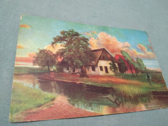 CARTE POSTALA FELICITARE 1932 CIRCULATA