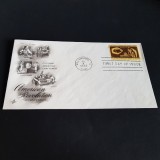 Plic filatelic SUA 1976. Bicentenar Revoluția Americană, Prima Zi de Emisiune, Williamsburg - Colonial Craftsmen