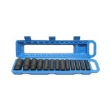 Set 13 chei tubulare de impact lungi 10-32 mm, 1/2 inch, Cr-Mo