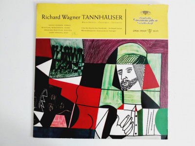 Richard Wagner &amp;ndash; Tannh&amp;auml;user - Extraits, vinil Deutsche Grammophon 1958 (VG+) foto