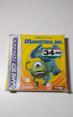 Joc Gameboy Advance Monsters Inc foto