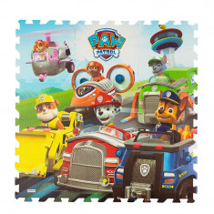 Puzzle tip covoras, 31.5 x 31.5 cm, 9 piese, imprimeu Paw Patrol